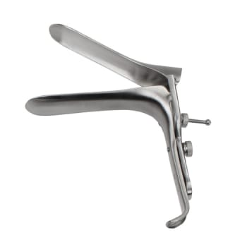 Nopa, vaginalspekulum, Grave stor, 115 mm x 35 mm