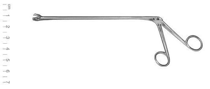 Nopa, Uterus-biopsitang, Schumacher, 24 cm, 5mm kegle, 24 cm