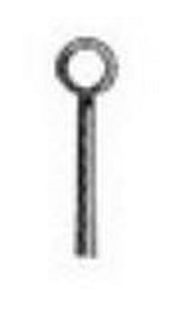 Nopa, ørecurette, Buck, buet, stump, fig. 4, 16,5 cm