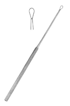 Nopa, cerumenslynge, Billeau, lille, slynge 3x5,5 mm, 16 cm