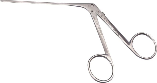 Nopa, alligatortang, Satin, 4 mm x 0,6 mm, 8 cm