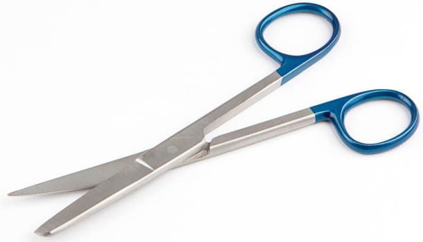 ClinaStar, saks, kirurigsk, sp/st, lige, metal, enga., steril, 14,5 cm