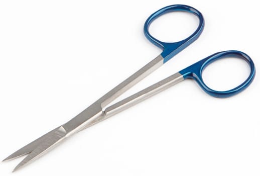 ClinaStar, saks, iris, sp/sp, lige, metal, engangs, steril, 11 cm