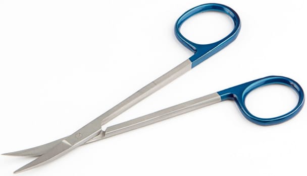 ClinaStar, saks, iris, sp/sp, buet, metal, engangs, steril, 13 cm