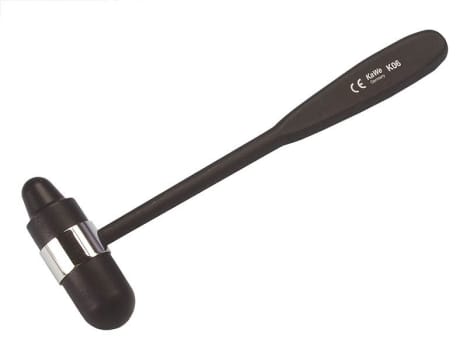 KaWe, Reflekshammer Colorflex, Dejerine med sort skaft, 21 cm