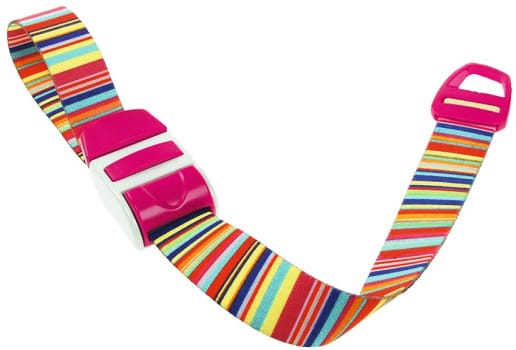 Kimetec, staserem, énhåndsbetjent, pink m. stribe, 23 mm x 450 mm