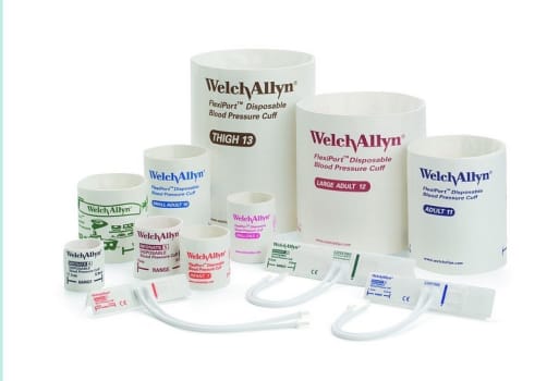 Welch Allyn FlexiPort, manchet baby enpatients u/ slangesæt, 9-13 cm