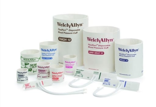 Welch Allyn FlexiPort, manchet voksen enpatients, 1 slange/ låsekonnekto, 25-34 cm