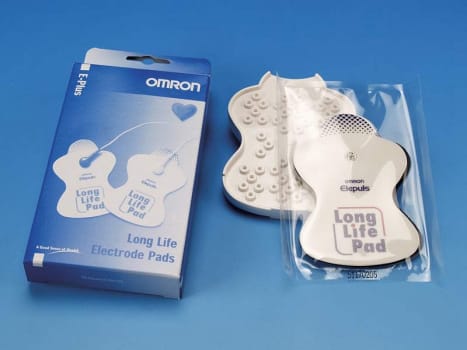 Omron, vaskbare E plus Elektroder til Tens E2, E3 og E4