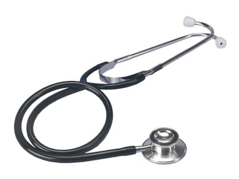 Stetoskop nurse, dobbelt vendbart, sort