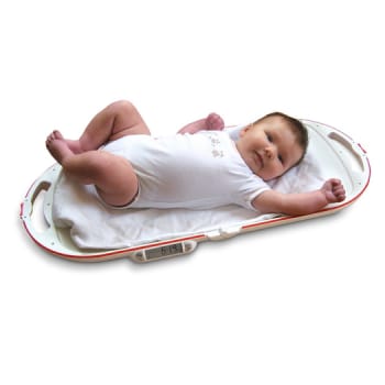 Soehnle, 8320 babyvægt Easy, sammenklappelig, max 15 kg., 740 mm x 315 mm x 53 mm