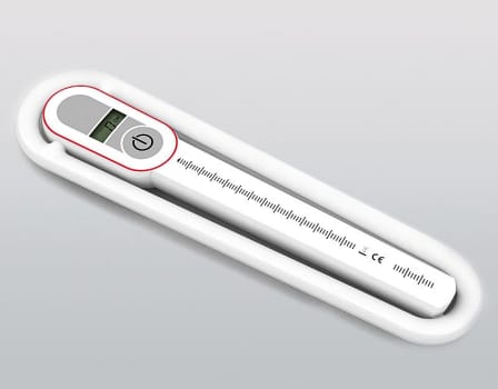 Soehnle, ultralyds højdemål, foldbart, til mobilt brug, 50-240 cm