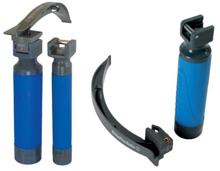 BritePro Solo laryngoscop, engangs med Miller- Pro blad m/LED lys, steril, str 0