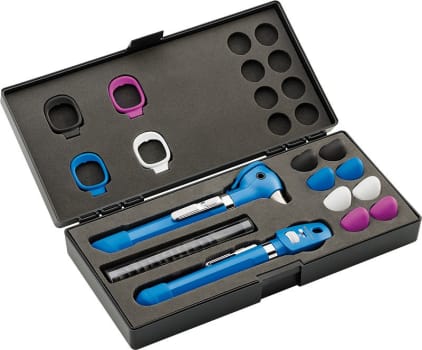 Welch Allyn Pocket, diagnostiksæt Plus LED, blå