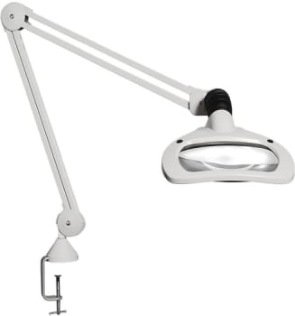 Luxo, Wave LED luplampe 5D, hvid, med AH bordholder
