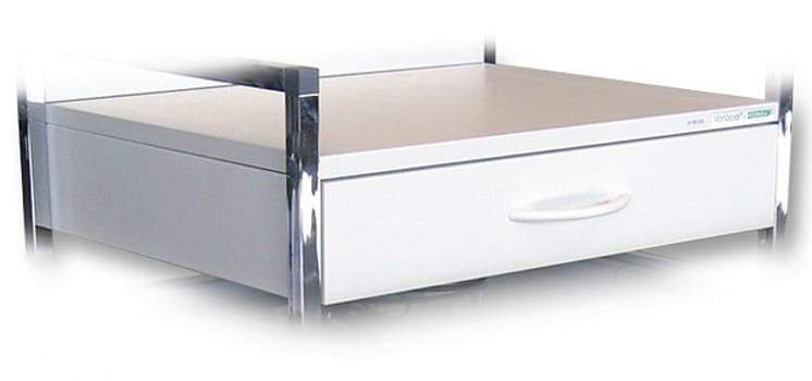 Variocar 60, ekstra skuffe, hvid, 10 cm