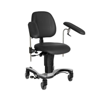 Vela Advance, prøvetagningsstol, sort Illusion skai