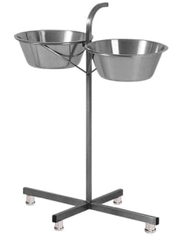 Fadstativ, dobbelt Ø 320mm, dupsko