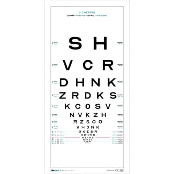 ISOeyes, Synstavleindsats, 6 m, Optican, hvid, 39 x 62 cm