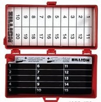 Nåletæller, steril, magnetisk, kapacitet 20/15 nåle', m blade