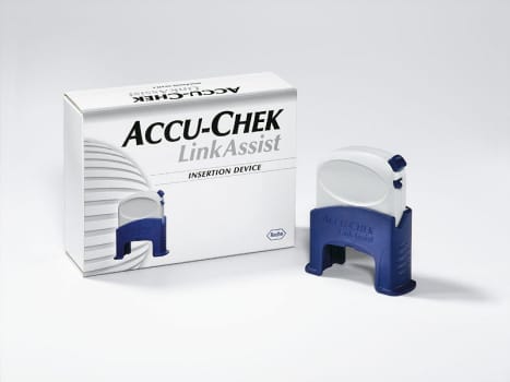 Accu-Chek LinkAssist, indføringsordning til flexlink infusionssæt
