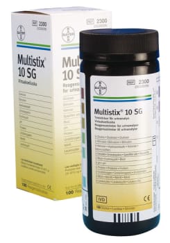 Multistix, urinstix, 10SG