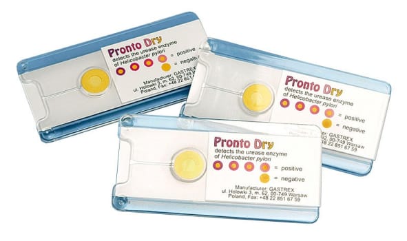 Pronto Dry, biopsiprøve til Helicobactor
