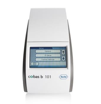 Cobas b 101, instrument til HbA1c, lipid, kolesterol