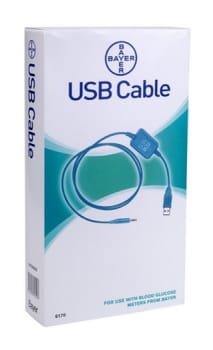 Ascensia, PC kabel USB til Contour apparater