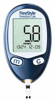 FreeStyle Freedom Lite, blodsukkerapparat, startsæt