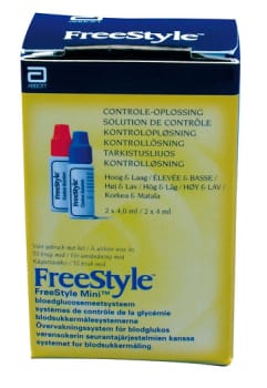 FreeStyle, kontrolopløsning, 4 ml