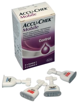 Accu-Chek Mobile, kontrolopløsning, 0,95 ml