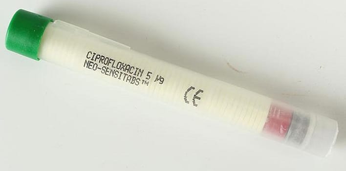 Rosco Neo-Sensitabs, resistenstabletter, Ciprofloxacin, 5 µg