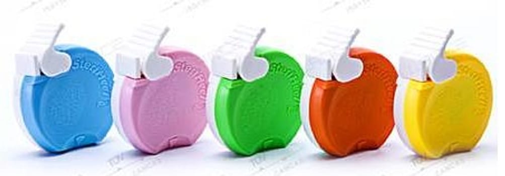 Vitrex Steriheel Baby, engangsfingerprikker, med blad, gul, steril, 1 mm