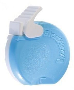 Vitrex Steriheel Baby, engangsfingerprikker, med blad, blå, steril, 2 mm