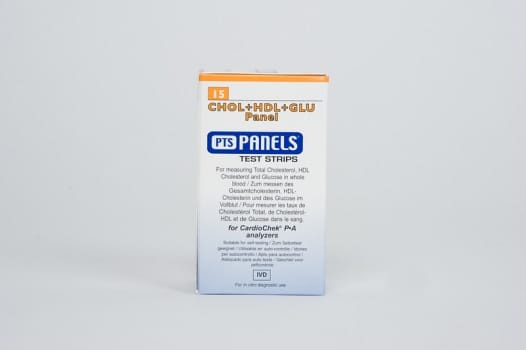 CardioChek strimler, Total Cholesterol+HDL+Glucose