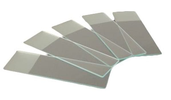 Objektglas, med skrivefelt, slebne, superfrost, 76 mm x 26 mm