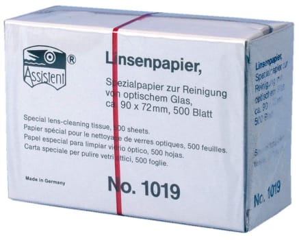 Linsepapir, Assistent nr. 1019, 90 mm x 72 mm