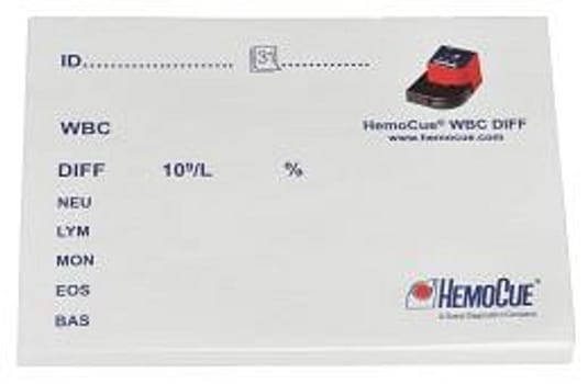 HemoCue, WBC DIFF, Blokke