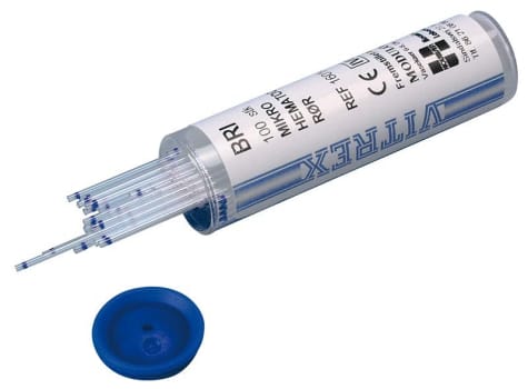 Kapillærrør/hårrør, til blodprøve opsamling, ikke imprægnerede 75ul, 7,5 cm