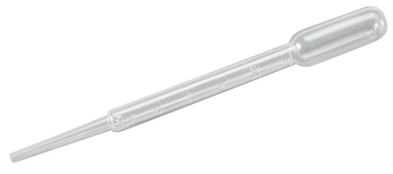 Serumpipette, engangs, længde 12,5 cm, 1 ml