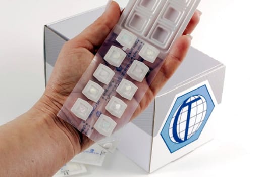 Chemotechnique, IQ Ultimate, patch test kammer, 10 kamre