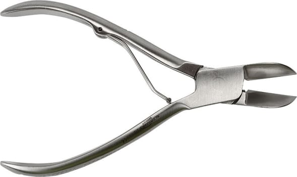 Mediq, negletang, mellem, m. bøjlefjeder, 13 cm