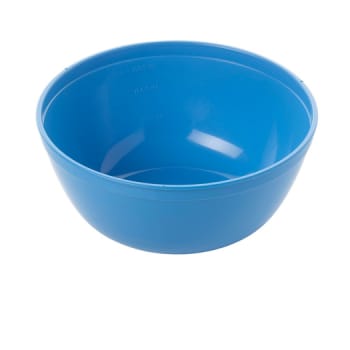 Warwick, indsatsskål, autoklaverbar plast, blå Ø20cm, 2000 ml