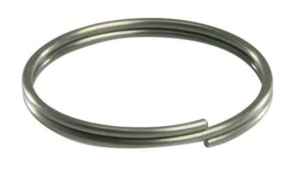 Warwick, rustfri ring til plastikskilt