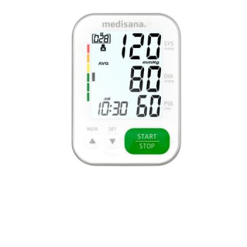 Medisana, BU 565 blodtryksapparat (hvid)
