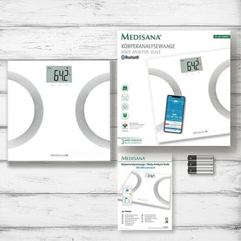 Medisana, BS 445 kropsanalyse vægt med Bluetooth