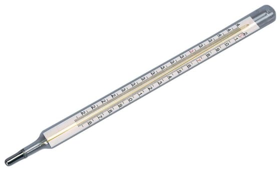 Tilbehør, termometer til børn med etui