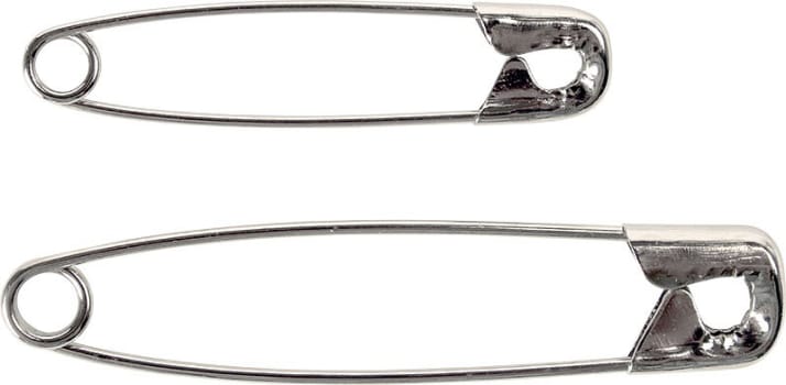 Prym, sikkerhedsnål, nr. 2, 38mm, stålforniklet