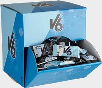 V6, tyggegummi, assorteret smag
